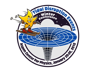 Using Tidal Disruption Events to Study Super-Massive Black Holes logo design by DreamLogoDesign