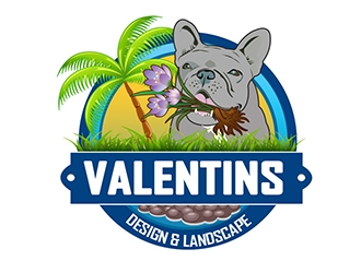 Valentins Design & Landscape logo design by XyloParadise
