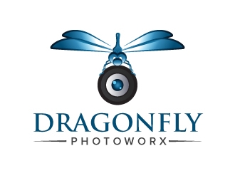 Dragonfly Photoworx Logo Design