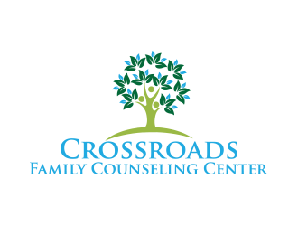 Crossroads Family Counseling Center logo design by Inlogoz