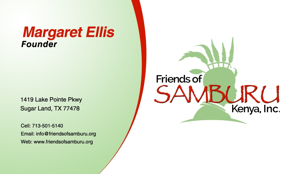 Friends of Samburu, Kenya Inc. logo design by Vickyjames