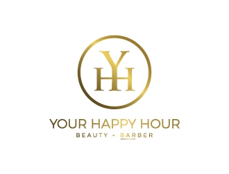 Your Happy Hour (YHH) logo design by pam81