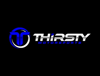 Thirsty Motorsports logo design by jaize