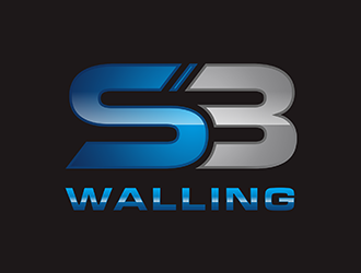 SB Walling logo design by cimot