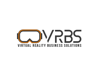 V R B S - Virtual Reality Business Solutions logo design by BeDesign