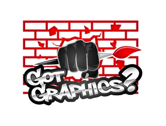Got Graphics? logo design by karjen