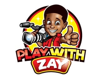 Play With Zay  logo design by invento