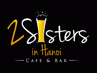 2 Sisters Cafe & Bar logo design by torresace