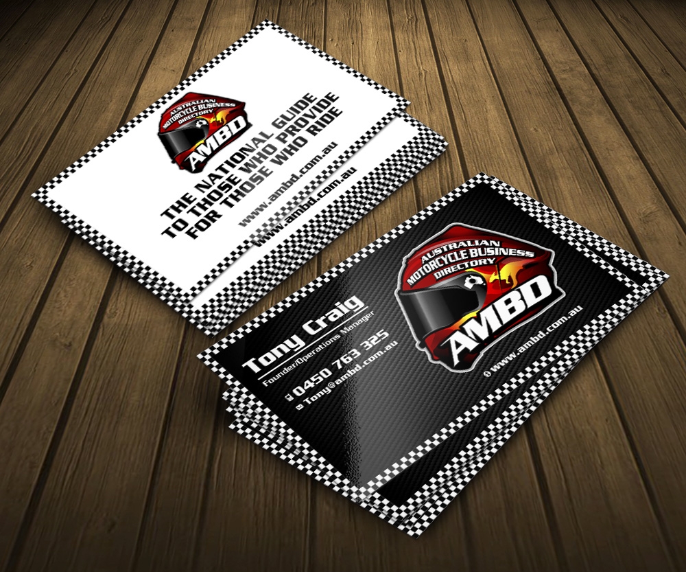 Australian motorcycle business directory Logo Design