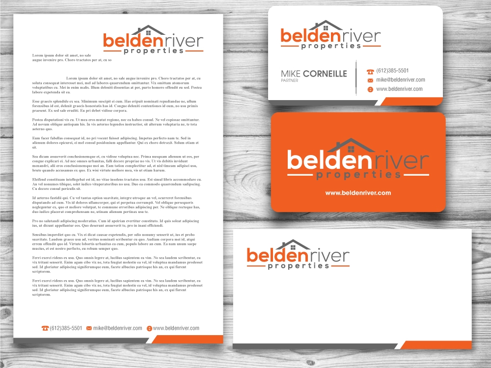 Belden River Properties logo design by jaize