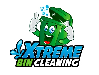 Xtreme Bin Cleaning  logo design by mawanmalvin