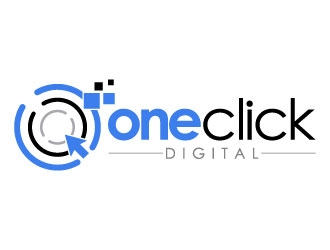 Oneclick Digital logo design by J0s3Ph