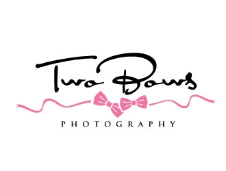 Two Bows Photography logo design by REDCROW