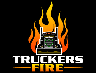 Truckers Fire logo design by scriotx
