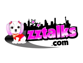 zztalks.com logo design by Loregraphic