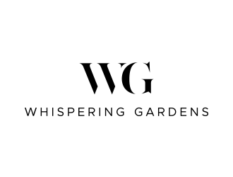Whispering Gardens logo design by lexipej