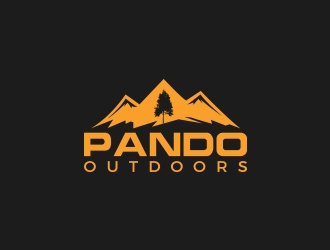 Pando Outdoors logo design by dezeel