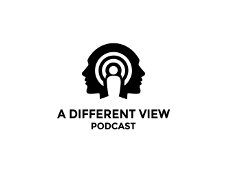 A different view podcast  logo design by aldesign