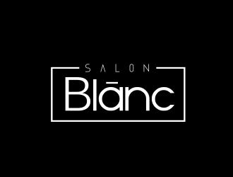 Salon Blānc logo design by Louseven