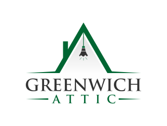 Greenwich Attic logo design by Dakon