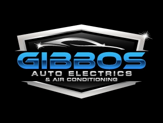 Gibbos Auto Electrics & Air Conditioning  logo design by labo
