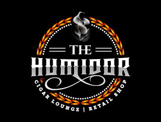 The Humidor logo design by pencilhand