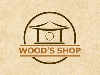 Woods Shop logo design by bougalla005