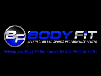 Body Fit Health Club and Sports Performance Center logo design by J0s3Ph
