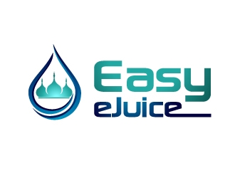 Easy eJuice logo design by Dawnxisoul393