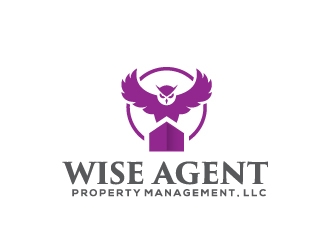 Wise Agent Property Management, LLC logo design by lorand