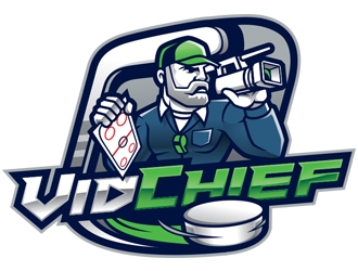 VidChief logo design by ZedArts