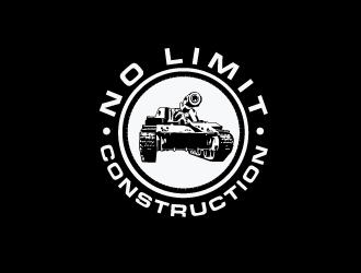 No Limit Construction  logo design by jhanxtc