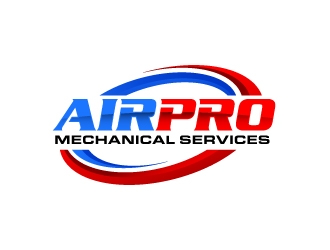 Air Pro Mechanical Services  logo design by PRN123