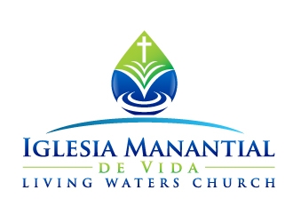Iglesia Manantial de Vida/Living Waters Church logo design by Dawnxisoul393