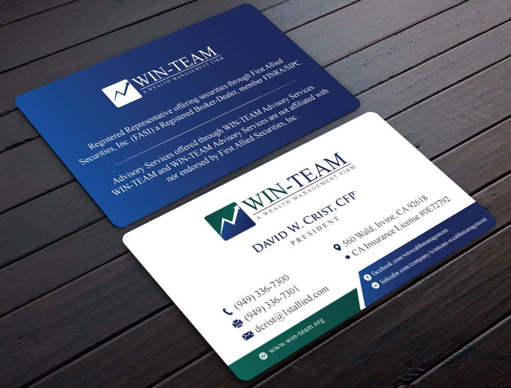 WIN-TEAM - A Wealth Management Firm Logo Design