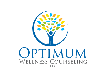 Optimum Wellness Counseling, LLC logo design by bezalel