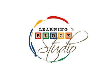 Learning Block Studio  Logo Design