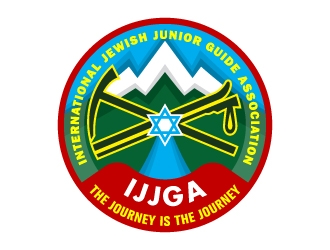 International Jewish Junior Guide Association  (IJJGA) logo design by Radovan