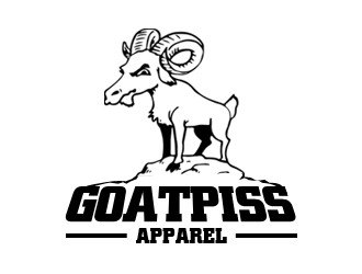 Goatpiss Apparel Logo Design