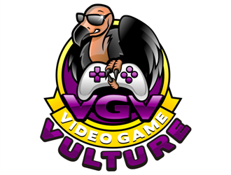 Video Game Vulture logo design by haze