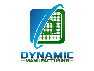 Dynamic Manufacturing logo design by art-design