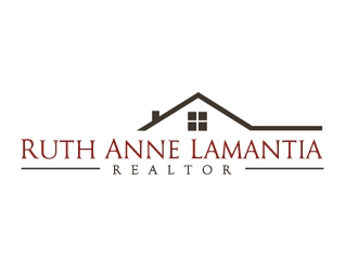 Ruth Anne Lamantia   Realtor logo design by gilkkj