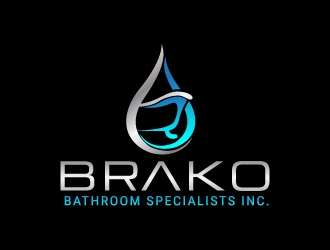 Brako    Bathroom Specialists Inc. logo design by jaize