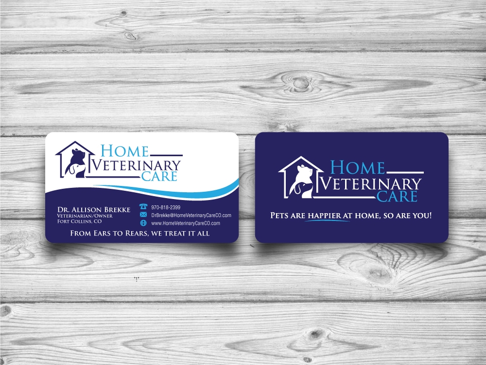 Home Veterinary Care logo design by jaize