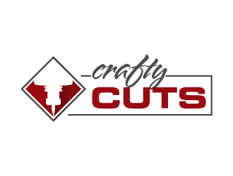 Crafty Cuts logo design by pencilhand