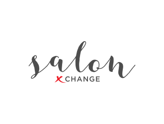 Salon X Change logo design by deddy