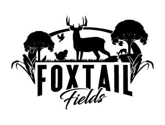 Foxtail Fields logo design by daywalker