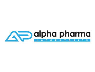 Alpha Pharma Laboratories logo design by denfransko