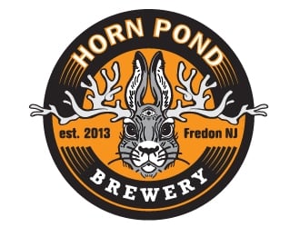 Horn Pond Brewery Logo Design