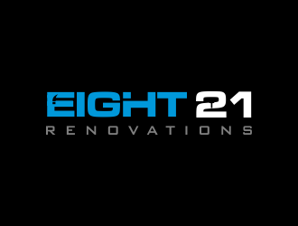 Eight 21 Renovations  Logo Design